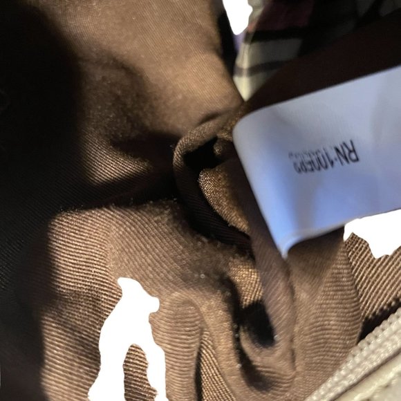 STYLE & CO Gray Beige Studded Synthetic Double Strap Zip Closure Pocket Pouches - Picture 10 of 13